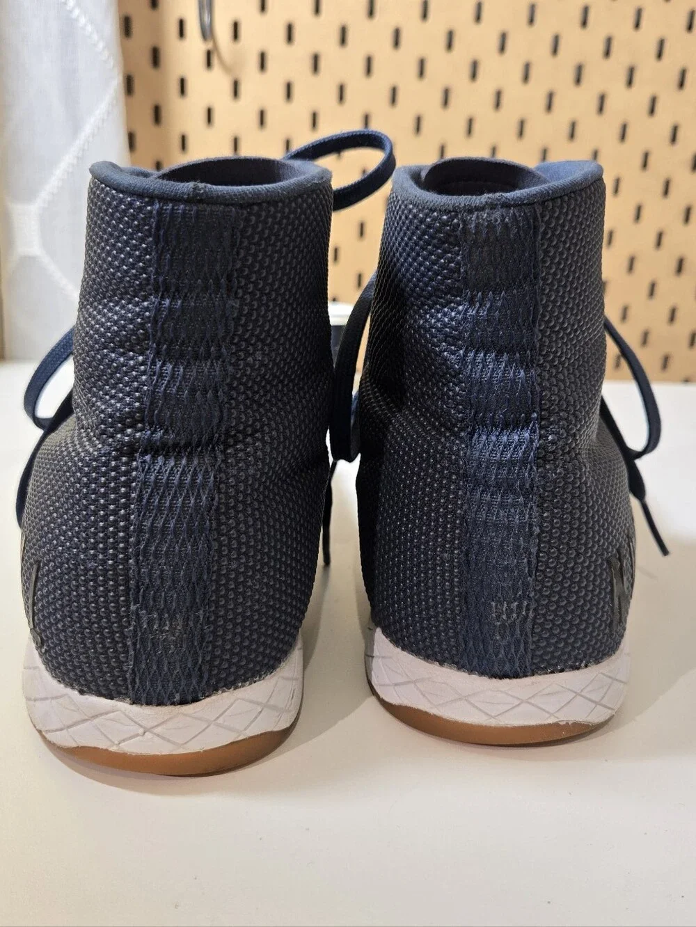 NOBULL Trainer High Top Sneakers Mens Size 12 Navy Blue CrossFit Training